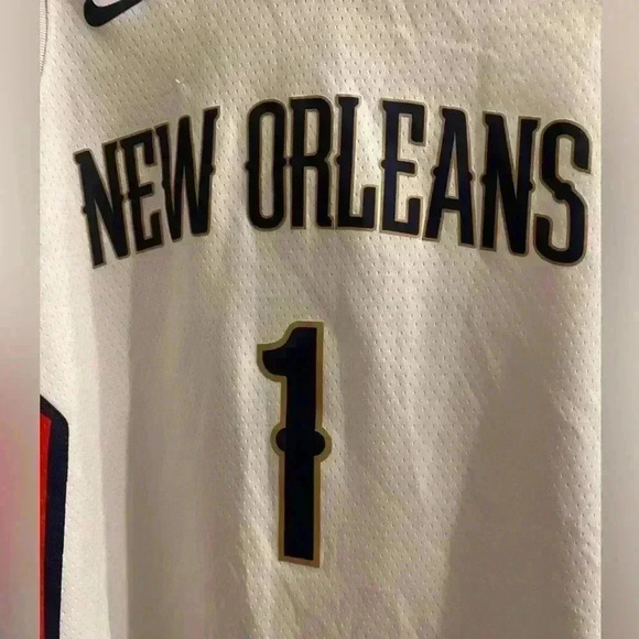 Zion Williamson Mens 40 Small New Orleans Pelicans Nike Swingman Jersey NBA - Picture 3 of 11